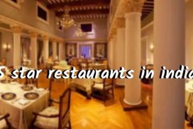 5 star restaurants in india