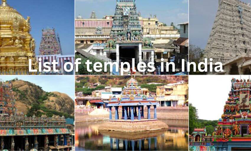 List of temples in India