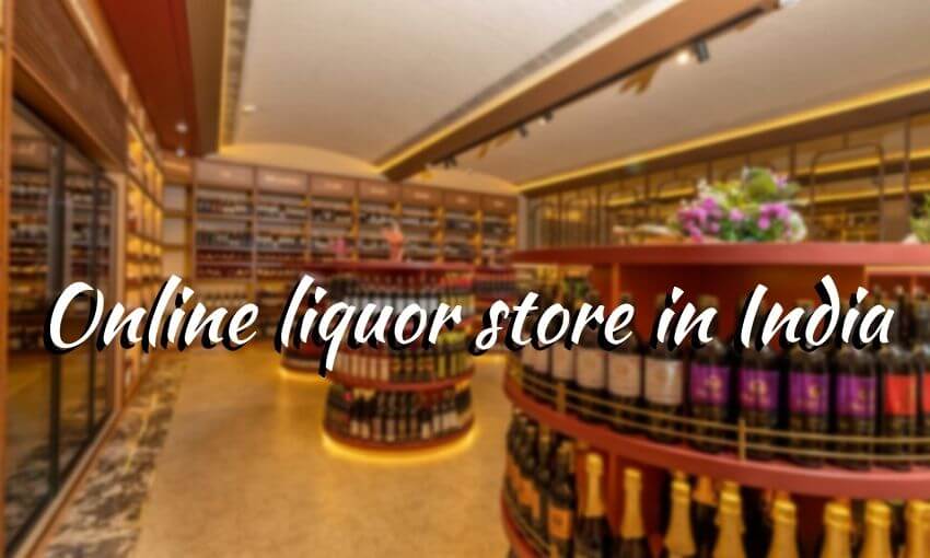 Online liquor store in India