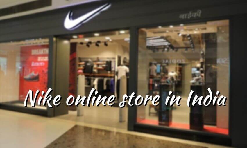 Nike online store in India