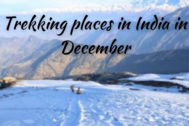 Trekking places in India in December