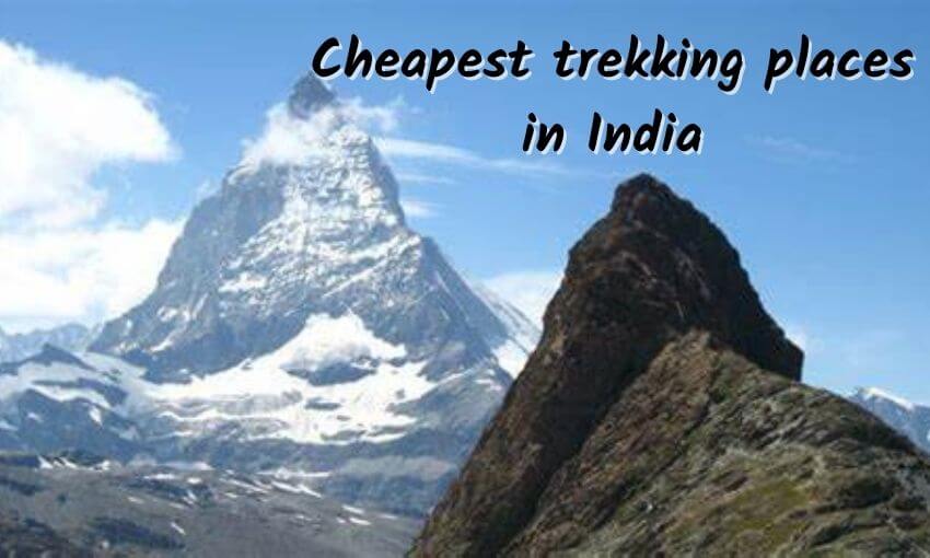 Cheapest trekking places in India