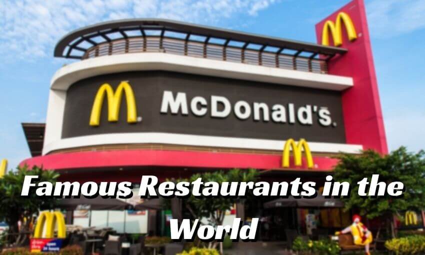 Famous Restaurants in the World