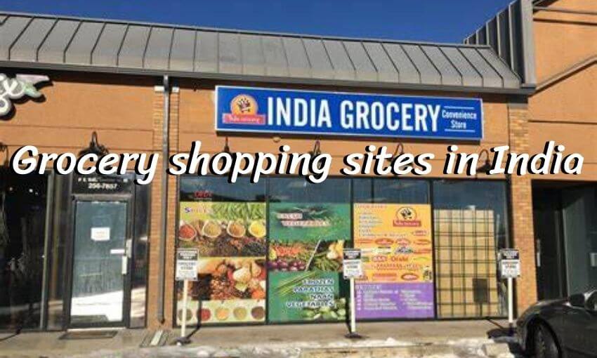 Grocery shopping sites in India