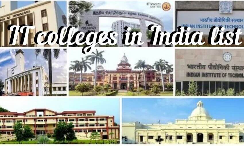 IT colleges in India list