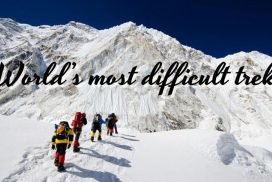 World’s most difficult trek