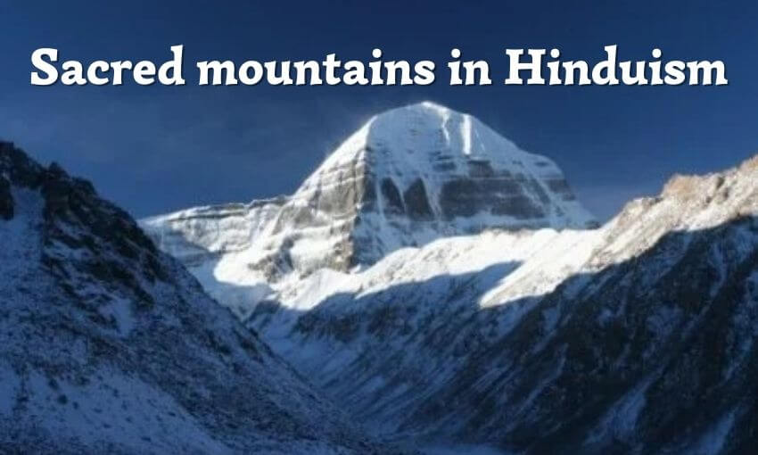 sacred mountains in Hinduism