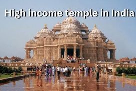 High income temple in India