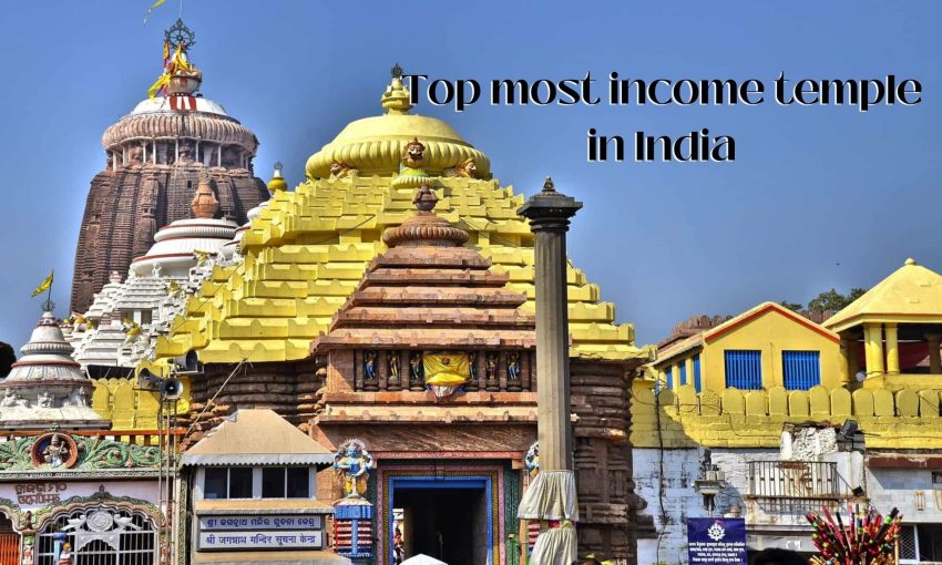 Top most income temple in India