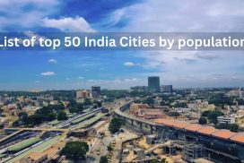 Top fifty populated cities