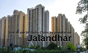 List of top 50 India Cities by population - Jalandhar