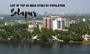 List of top 50 India Cities by population - Solapur