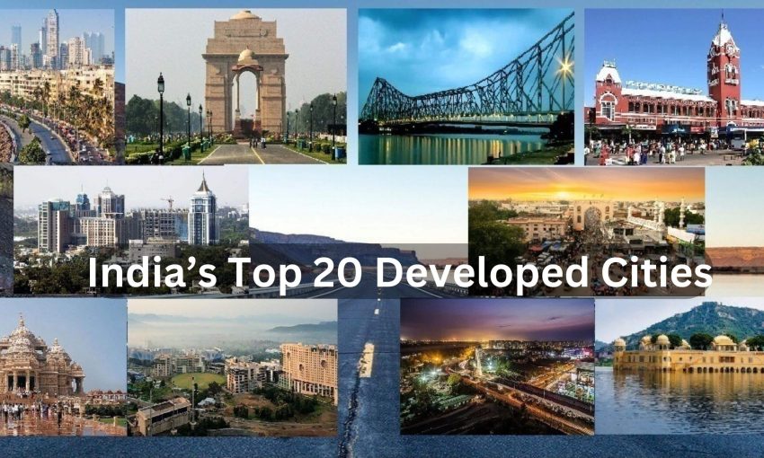 Mumbai: Mumbai is the commercial and financial capital of India, known for its bustling streets, vibrant culture, and historic landmarks. India's top 20 developed cities